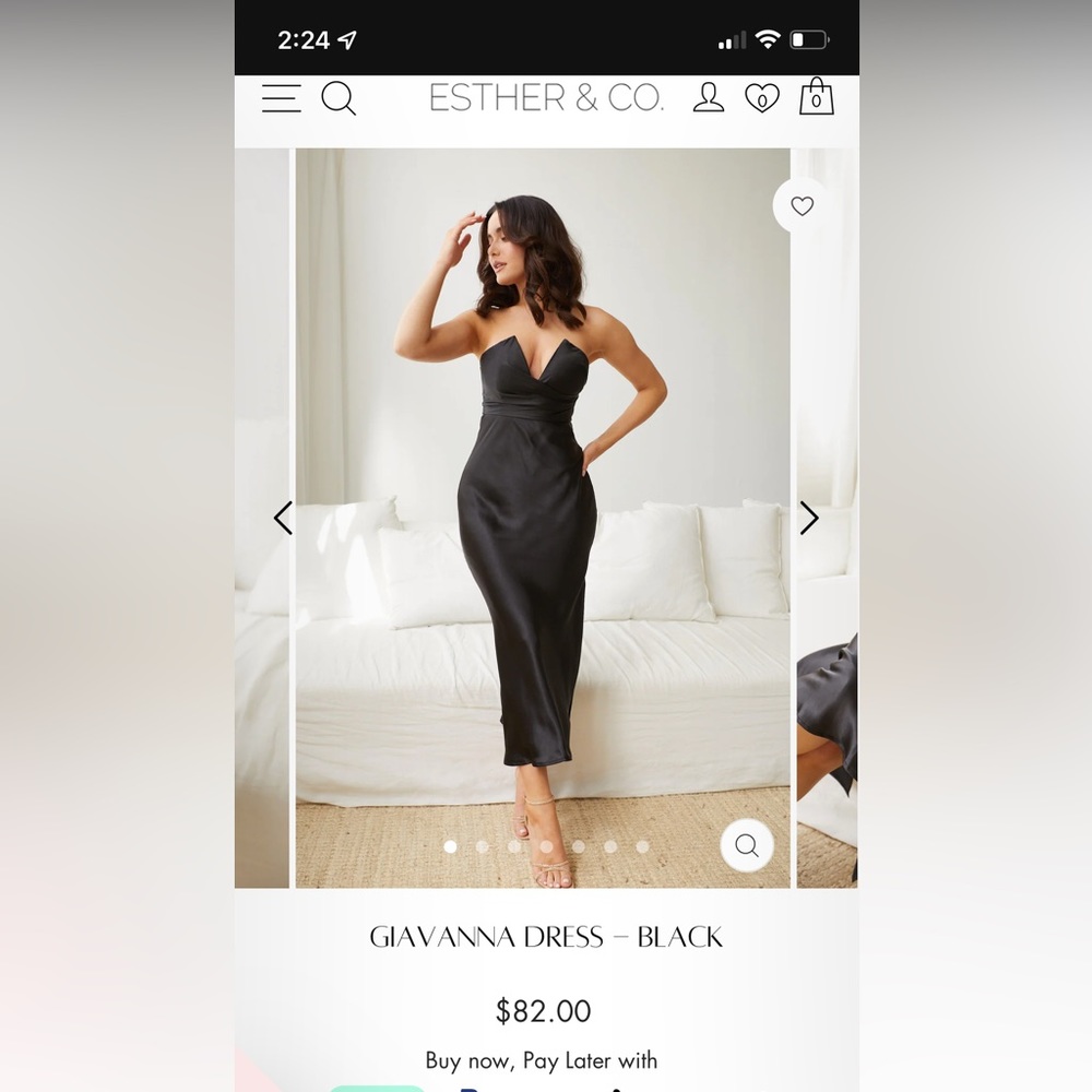 Esther&Co. Giavanna Dress